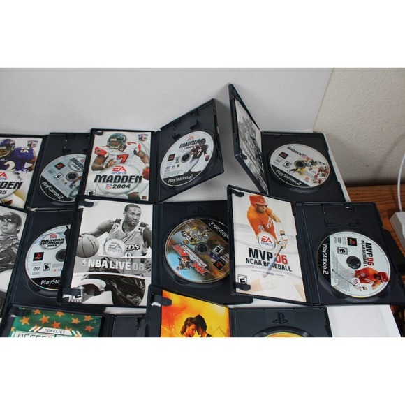 10 Game Playstation 2 (PS2) Bundle/Lot: Poker, Madden, Dancing With The stars... - Picture 13 of 14